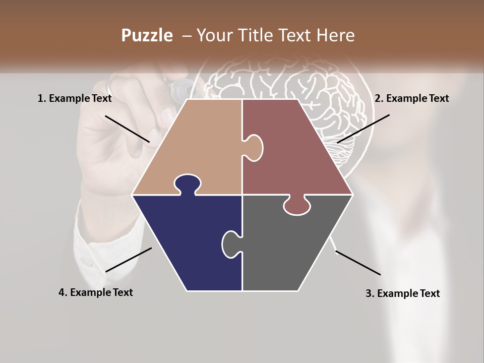 Intelligence Science Brainstorm PowerPoint Template