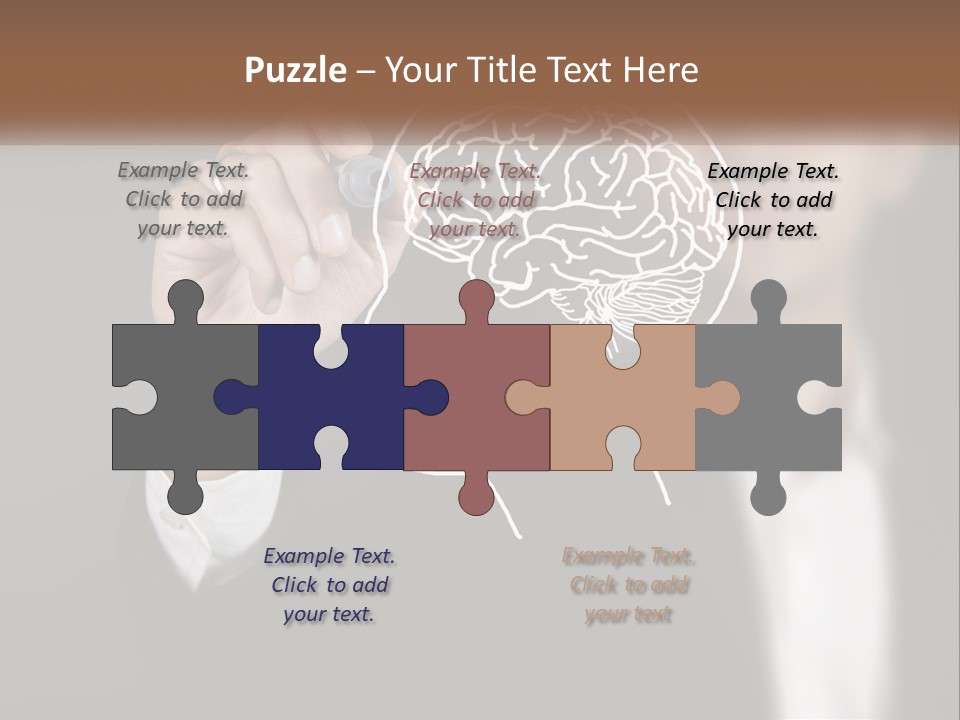Intelligence Science Brainstorm PowerPoint Template