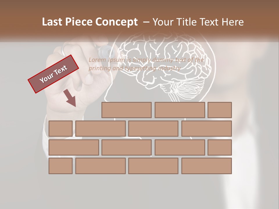 Intelligence Science Brainstorm PowerPoint Template
