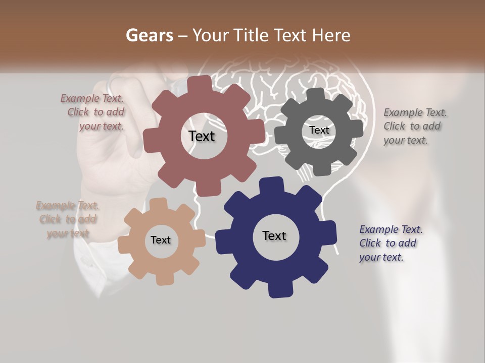 Intelligence Science Brainstorm PowerPoint Template