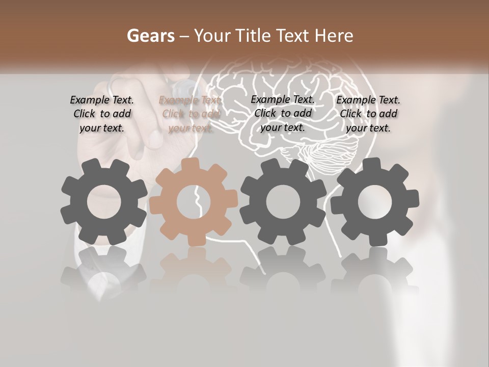 Intelligence Science Brainstorm PowerPoint Template