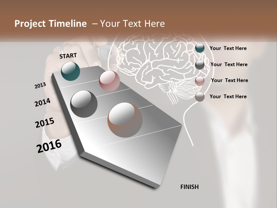 Intelligence Science Brainstorm PowerPoint Template