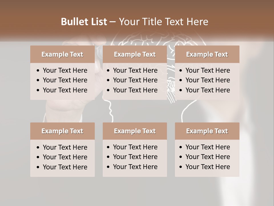 Intelligence Science Brainstorm PowerPoint Template