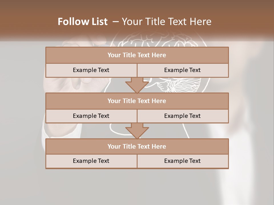 Intelligence Science Brainstorm PowerPoint Template