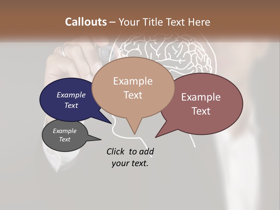 Intelligence Science Brainstorm PowerPoint Template