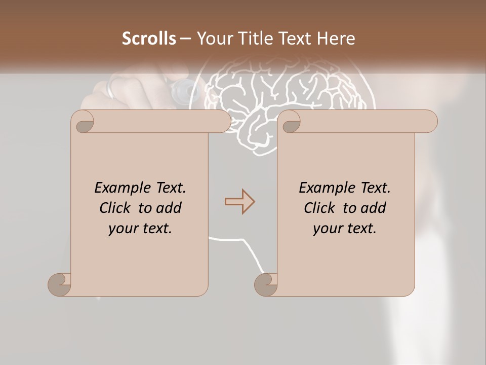 Intelligence Science Brainstorm PowerPoint Template