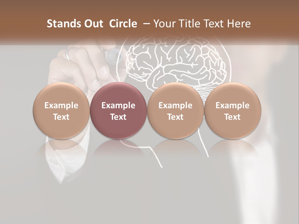 Intelligence Science Brainstorm PowerPoint Template