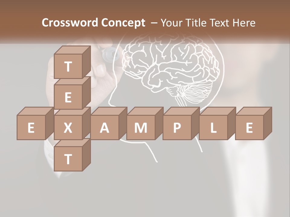 Intelligence Science Brainstorm PowerPoint Template
