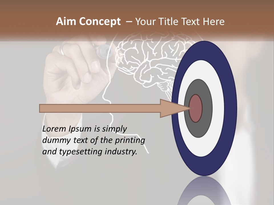 Intelligence Science Brainstorm PowerPoint Template