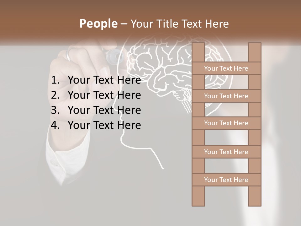 Intelligence Science Brainstorm PowerPoint Template