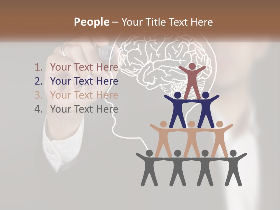 Intelligence Science Brainstorm PowerPoint Template