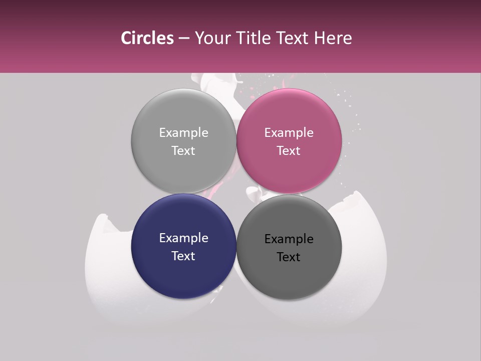 Energy Divided Individuality PowerPoint Template