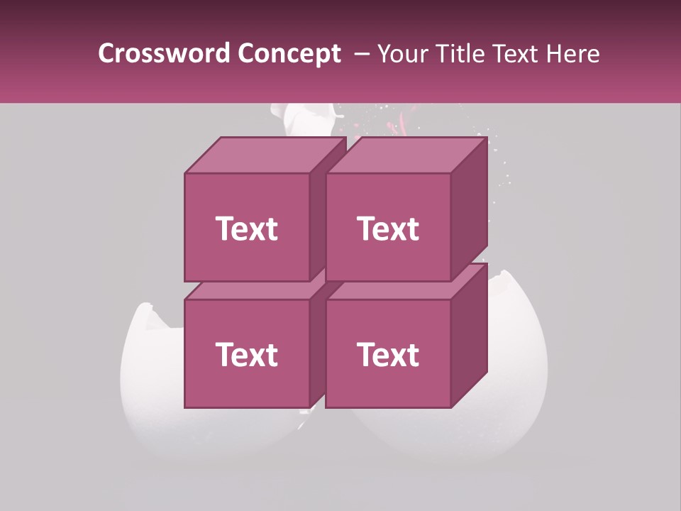 Energy Divided Individuality PowerPoint Template