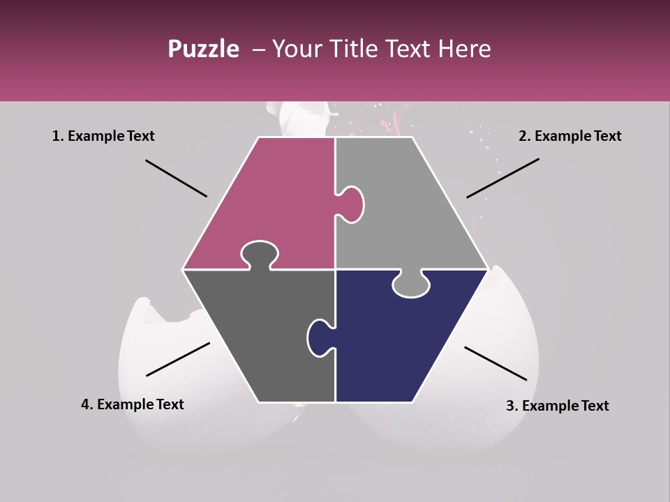Energy Divided Individuality PowerPoint Template