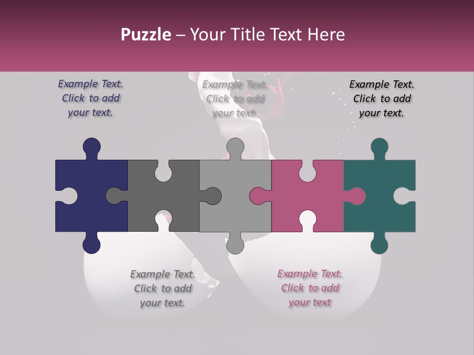 Energy Divided Individuality PowerPoint Template