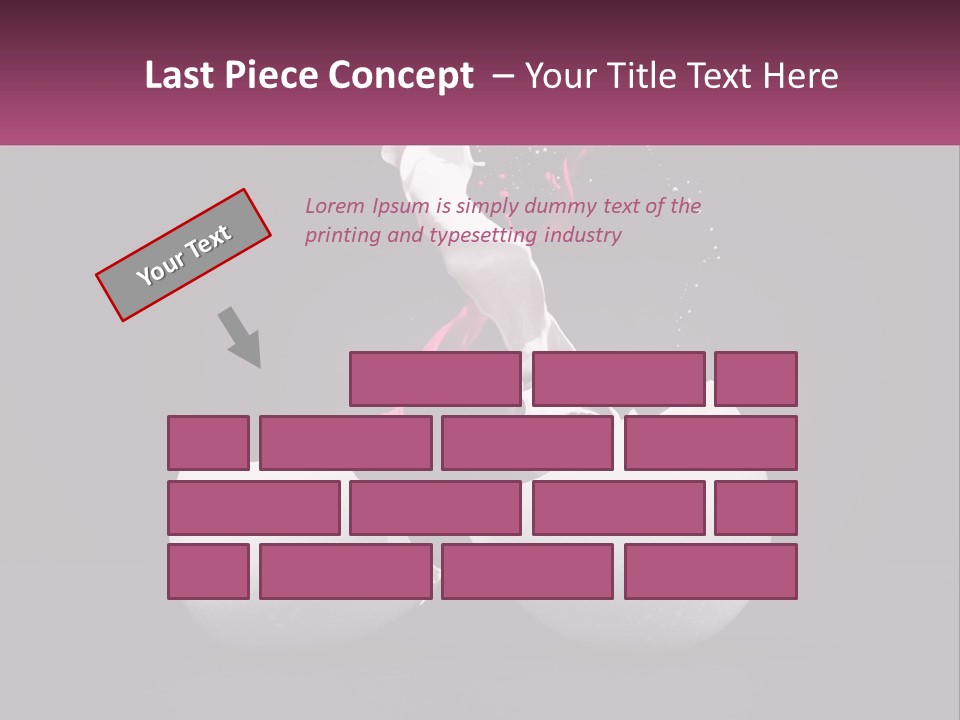 Energy Divided Individuality PowerPoint Template