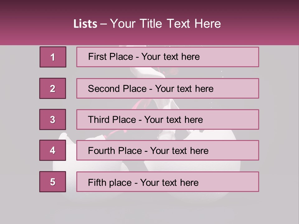 Energy Divided Individuality PowerPoint Template