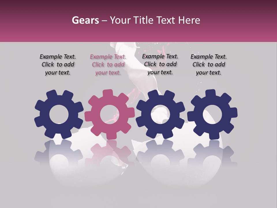 Energy Divided Individuality PowerPoint Template