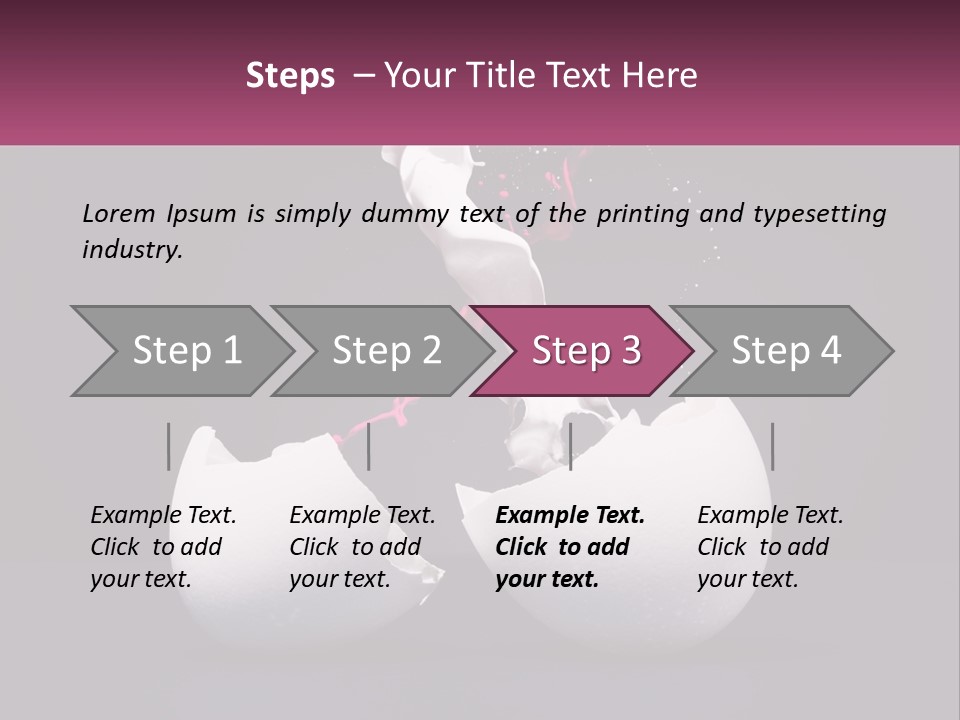 Energy Divided Individuality PowerPoint Template