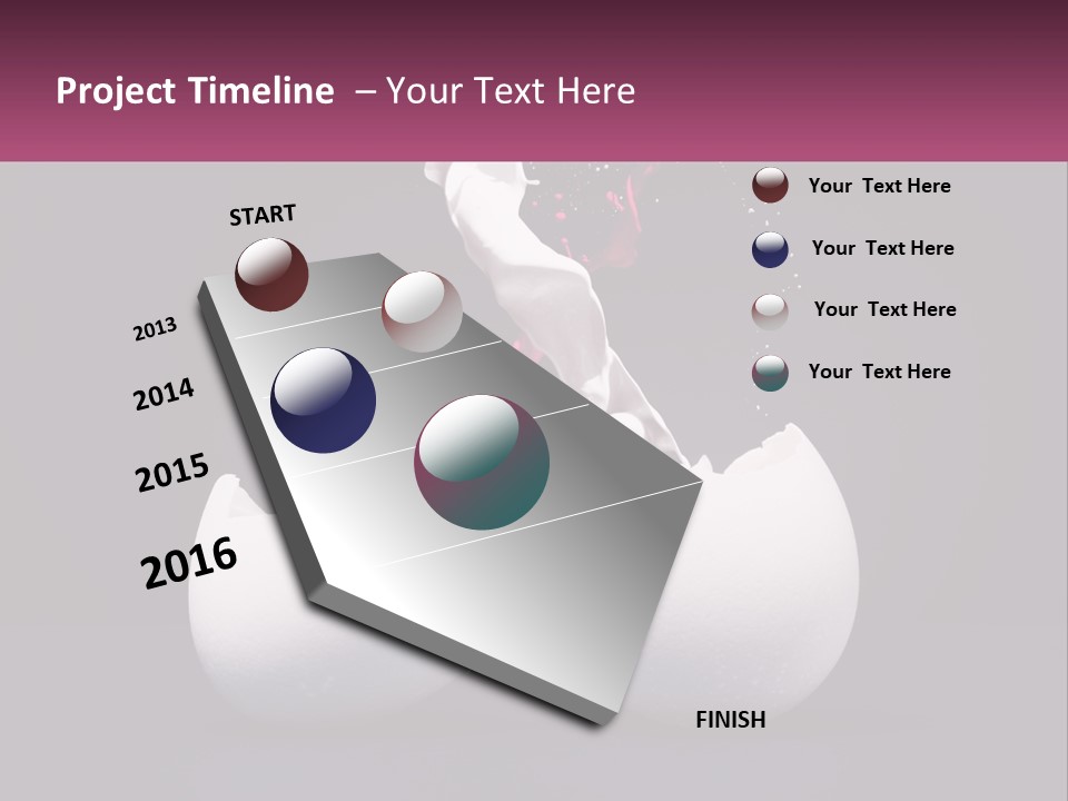 Energy Divided Individuality PowerPoint Template