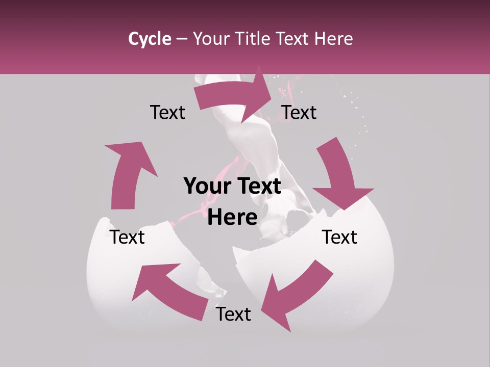 Energy Divided Individuality PowerPoint Template