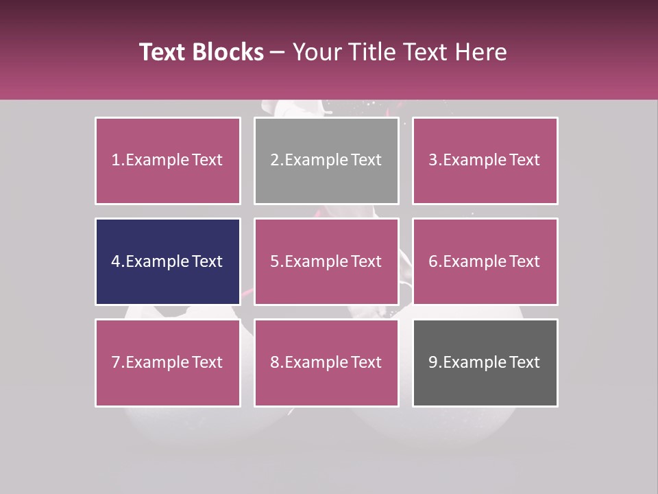 Energy Divided Individuality PowerPoint Template