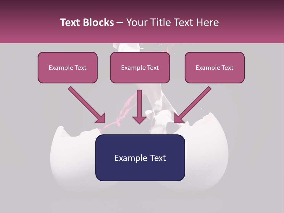 Energy Divided Individuality PowerPoint Template