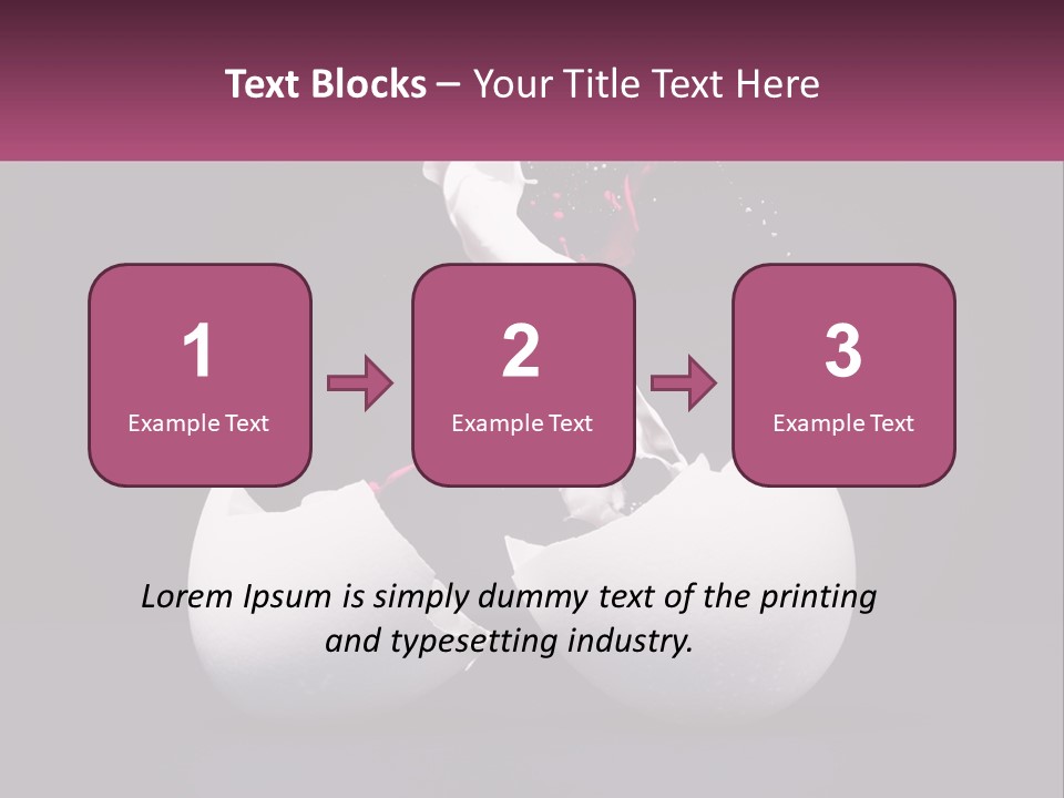 Energy Divided Individuality PowerPoint Template