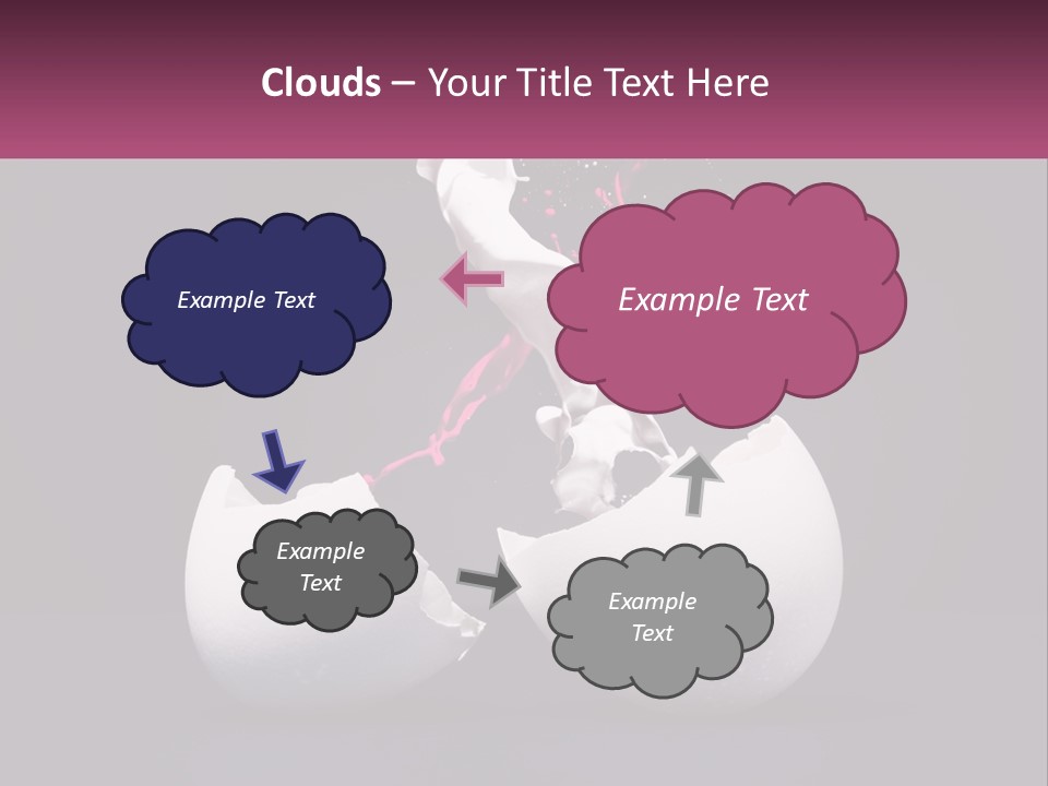 Energy Divided Individuality PowerPoint Template