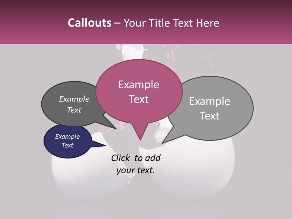 Energy Divided Individuality PowerPoint Template
