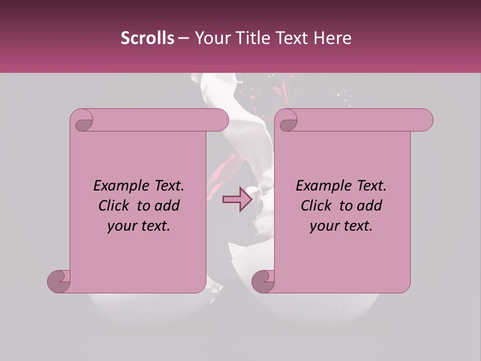 Energy Divided Individuality PowerPoint Template