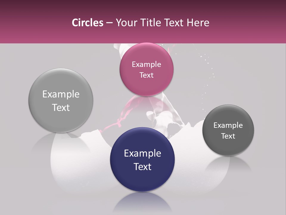 Energy Divided Individuality PowerPoint Template