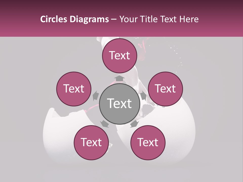 Energy Divided Individuality PowerPoint Template