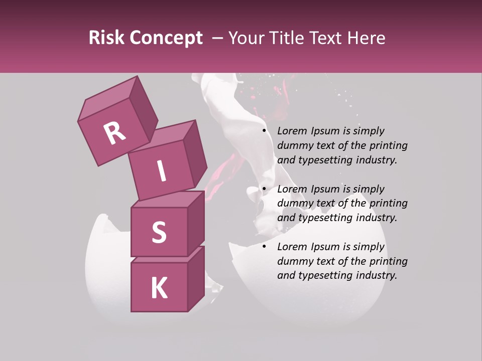 Energy Divided Individuality PowerPoint Template