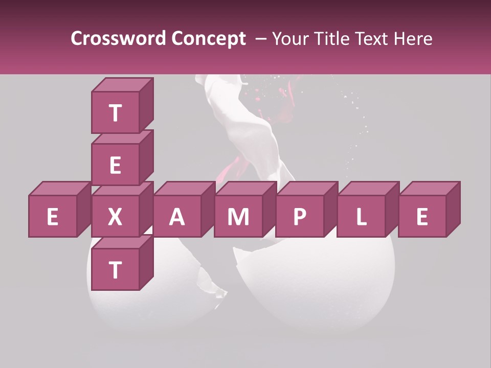 Energy Divided Individuality PowerPoint Template