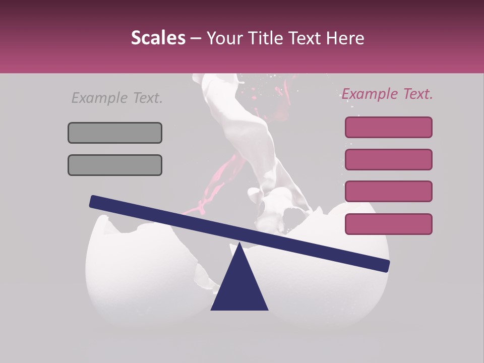 Energy Divided Individuality PowerPoint Template