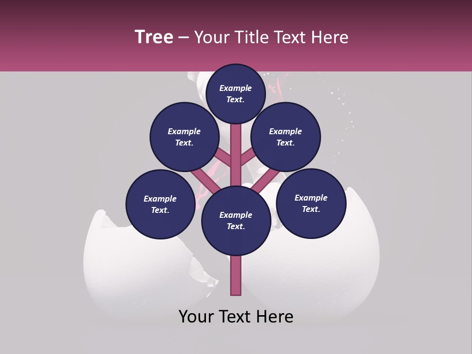 Energy Divided Individuality PowerPoint Template