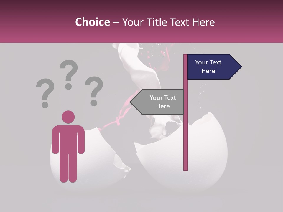 Energy Divided Individuality PowerPoint Template