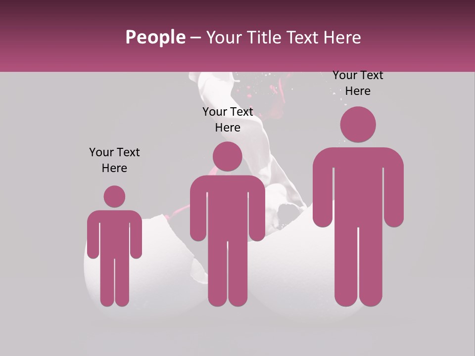 Energy Divided Individuality PowerPoint Template