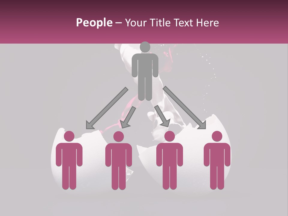 Energy Divided Individuality PowerPoint Template