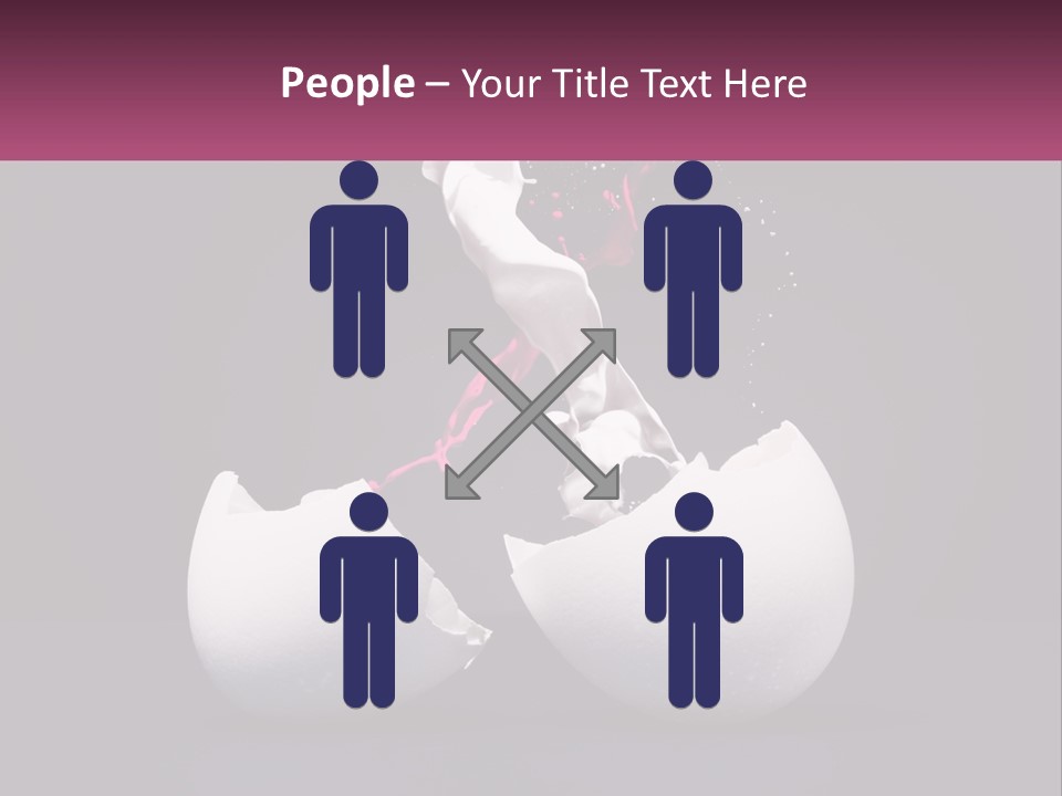 Energy Divided Individuality PowerPoint Template