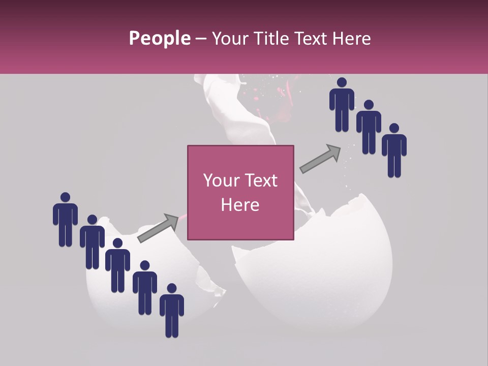 Energy Divided Individuality PowerPoint Template