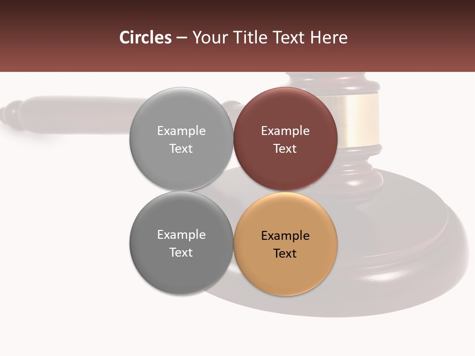 Sentence Law Authority PowerPoint Template