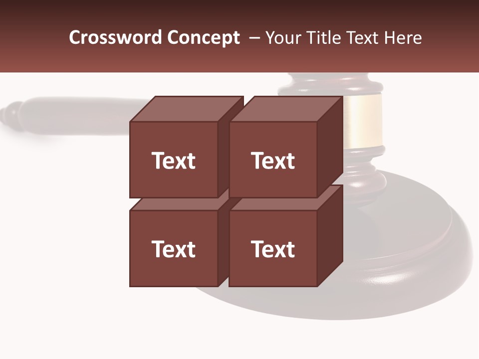 Sentence Law Authority PowerPoint Template