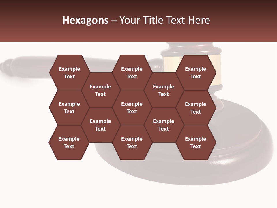 Sentence Law Authority PowerPoint Template