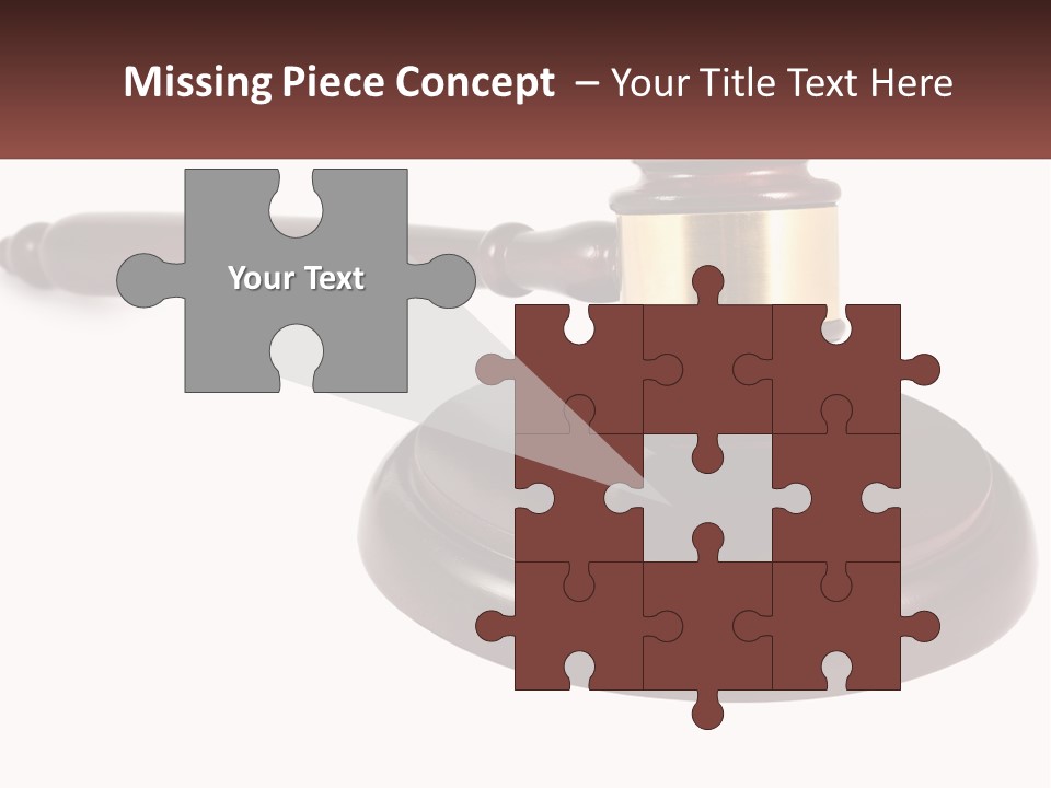 Sentence Law Authority PowerPoint Template