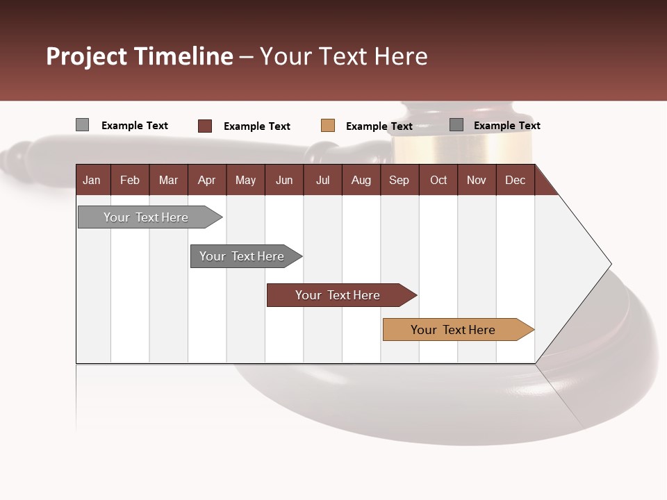 Sentence Law Authority PowerPoint Template