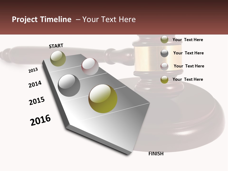 Sentence Law Authority PowerPoint Template