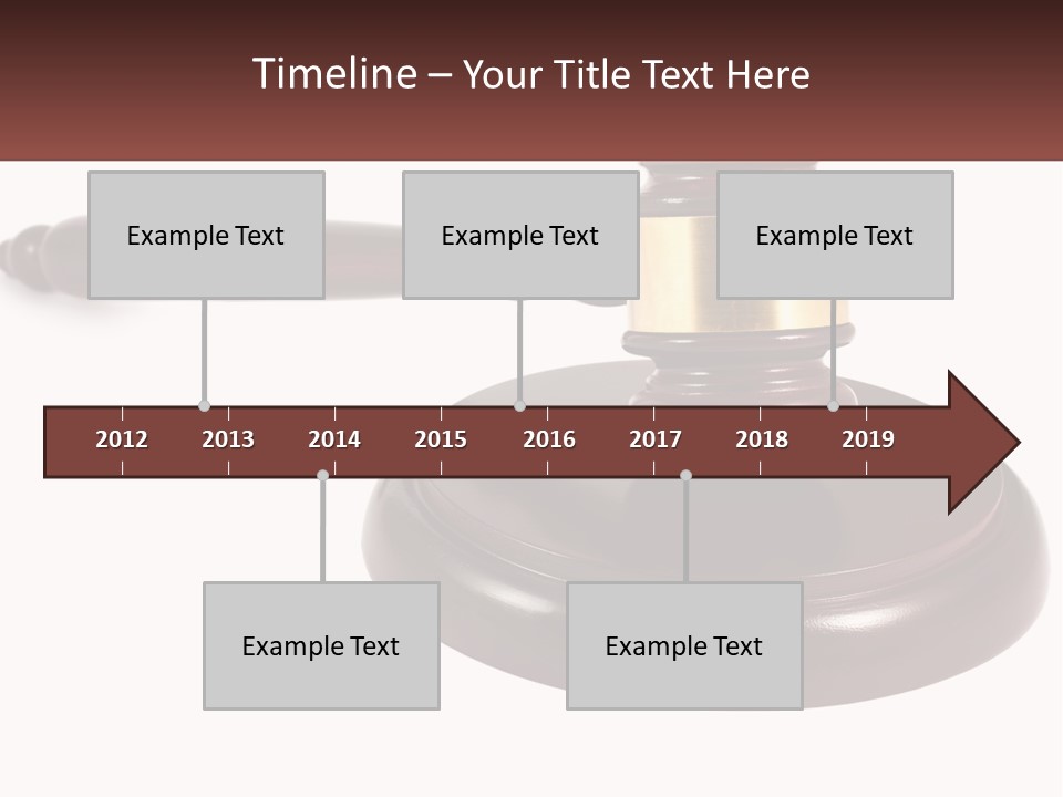 Sentence Law Authority PowerPoint Template