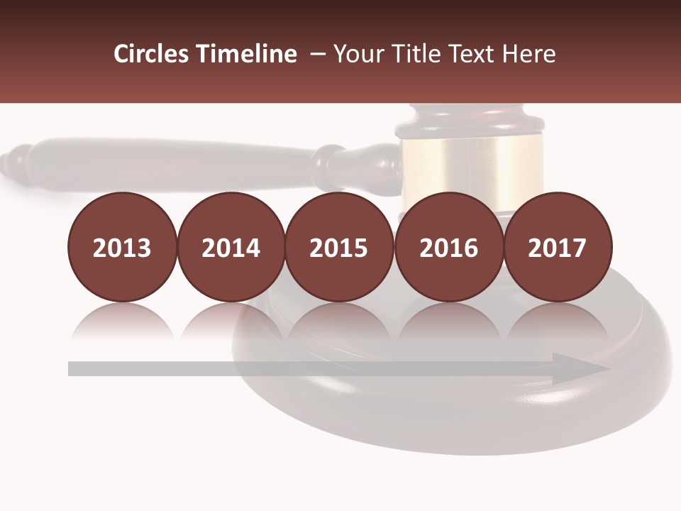 Sentence Law Authority PowerPoint Template